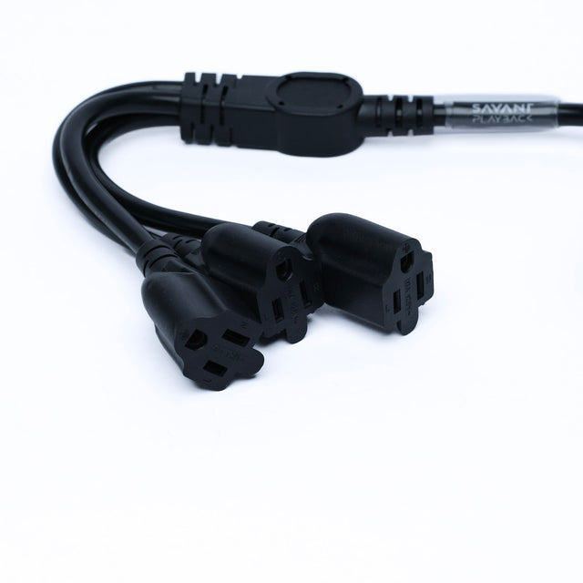 PowerCON PM-AC Splitter Cables 2/3/4 Way Splits